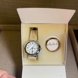 STELLA & DOT Icon Convertible Watch - Stone